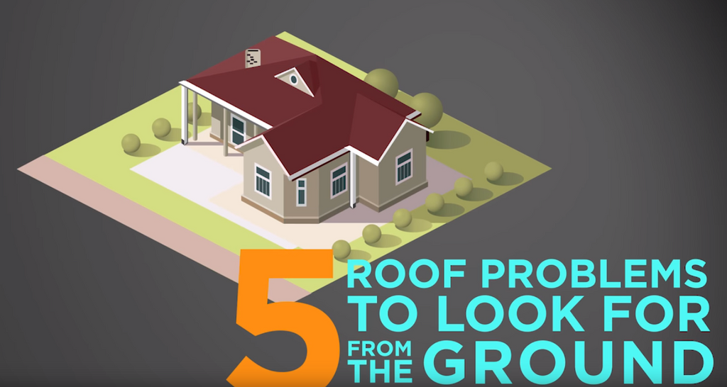 5 Roof Problems to Check from the Ground